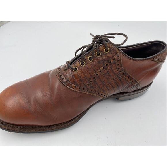 Footjoy Classics Golf Shoes / 9W Brown Leather / Used Condition 9 W main image 6